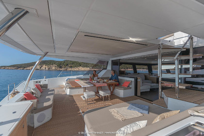 30 08 2018, Porto Vecchio (FRA, South Corsica) Chantier Fountaine-Pajot, Alegria 67