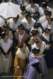 France, Provence, Traditionnal costume from Arles