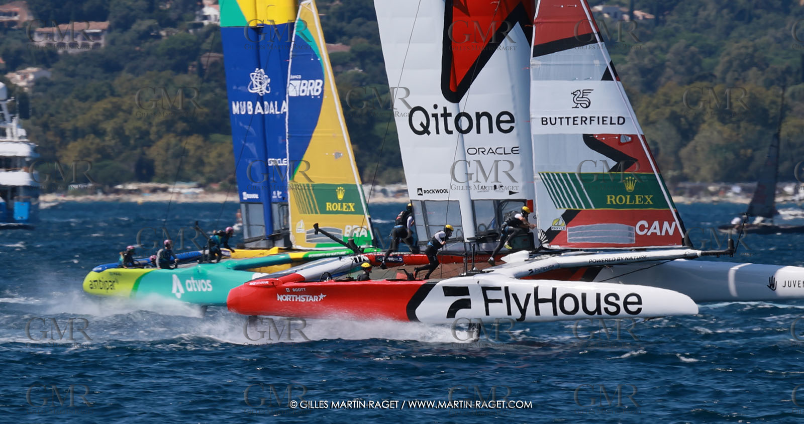 10 09 2025, Saint-Tropez,(FRA), Rockwool SailGP France Saint-Tropez, Race Day 1