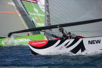 14 05 2007-Valencia (Spain)- 32nd America's Cup - Louis Vuitton Cup - Semi-final - Day 1 - BMW ORACLE racing