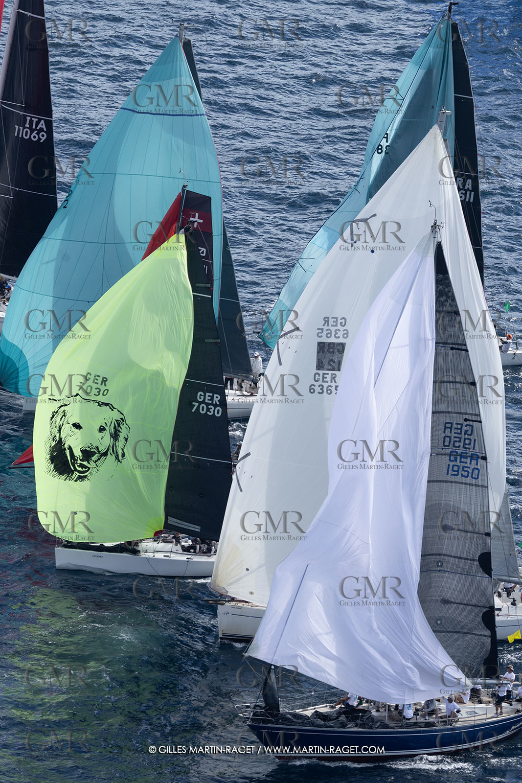 04 10 2025, Saint-Tropez (FRA), Les VoIles de Saint-Tropez 2025, Race Day 6