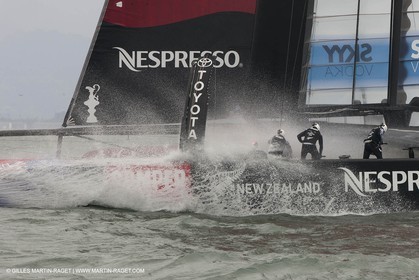 18 07 2013 - San Francisco (USA,CA) - 34th America's Cup - Louis Vuitton Cup - Round Robin - Race Day 6 - Emirates Team New Zealand Vs Artemis Racing (DNS)