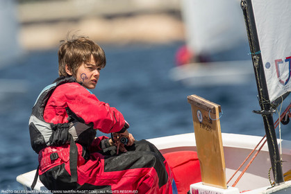 14 04 2016, Marseille (FRA,13), SNIM Dériveurs, Coupe Internationale de Printemps Optimist, Day 4
