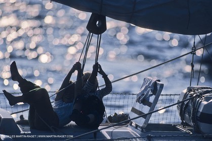Sailing, cruising, children onboard