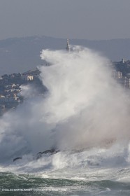 14 03 13 - Marseille (FRA) - Tempête de Mistral