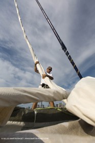 05 07 2012 - New York (USA) - Ocean Krys Race - Speed runs in fornt of NY city