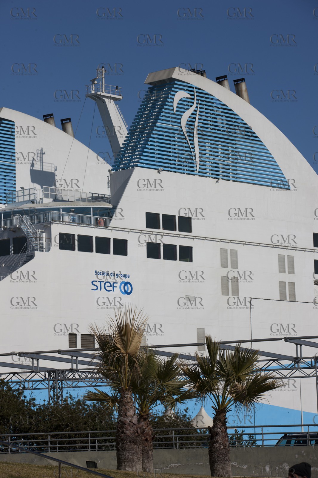 16 02 2012 - Ajaccio (FRA, Corse) -  La Méridionale shipping company- Piana at Ajaccio