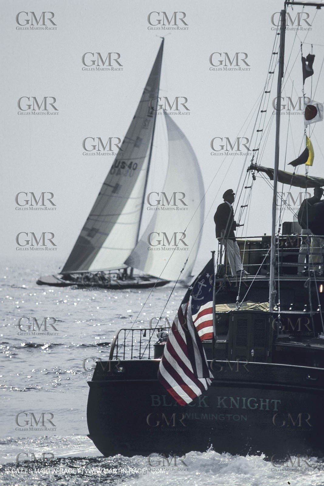 Newport 1983, Australia II Vs Liberty, , Black Knight