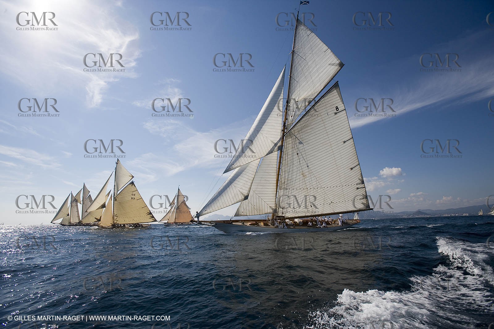 Sailing, Classic yachts, Regates Royales Cannes 2006