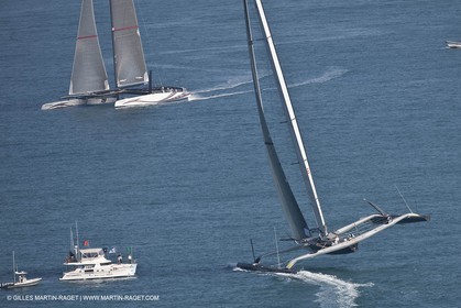 11 02 2010 - Valencia (ESP) - 33rd America's Cup - BMW ORACLE Racing - Day off 2