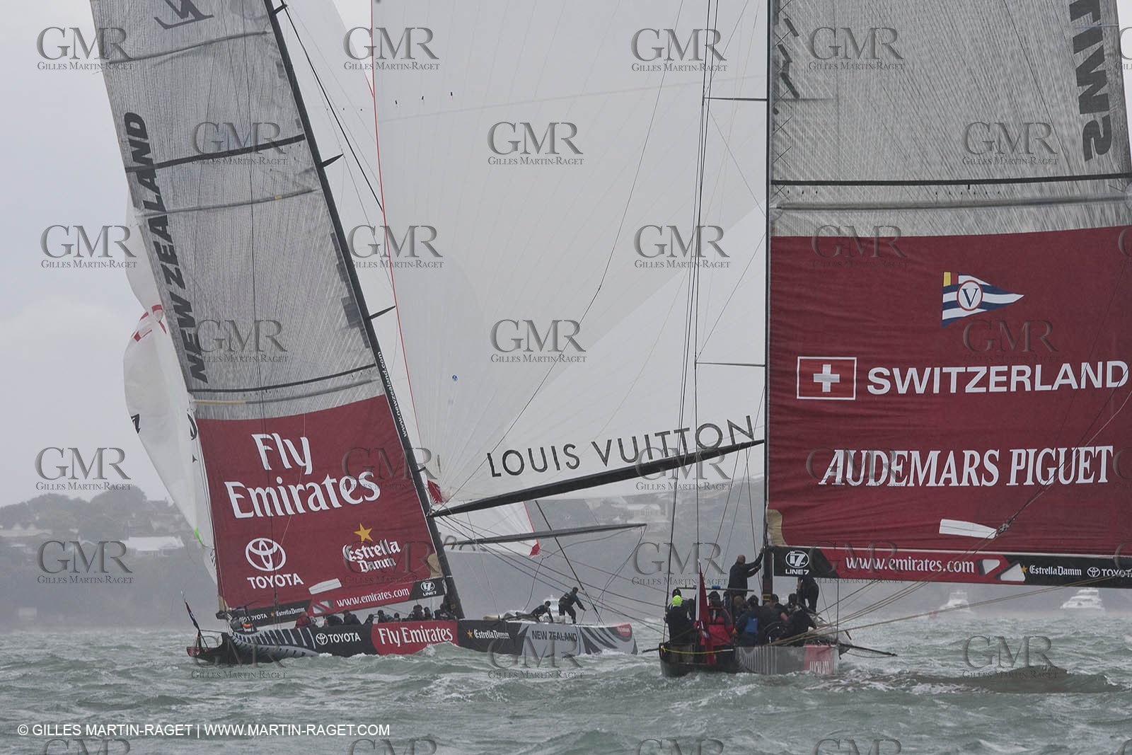 14 02 2009 - Auckland (NZL) -  Louis Vuitton Pacific Series -  Racing Day 14 - Challenger final