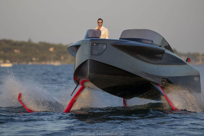 09 08 2018, Saint-Tropez (FRA,83), Foiler, the Flying Yacht by Enata