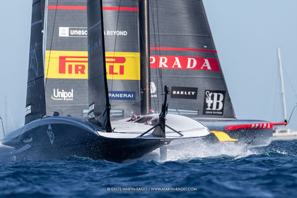16 09 2024, Barcelona (ESP), 37th America's Cup, Louis Vuitton Cup Semi-final, Race Day 2