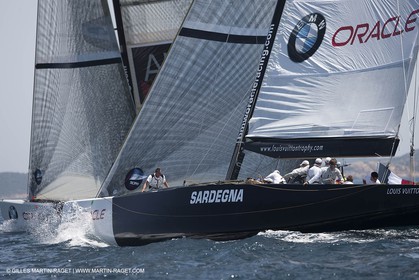 23 05 2010 - La Maddalena (ITA, Sardinia) Louis Vuitton Trophy - BMW ORACLE Racing - Racing Day 2