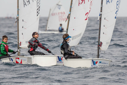 15 04 2016, Marseille (FRA,13), SNIM Dériveurs, Coupe Internationale de Printemps Optimist, Final Day