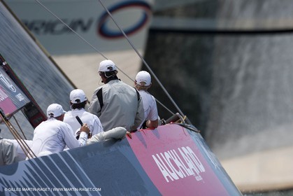 29 01 2009 - Auckland (NZL) -  Louis Vuitton Pacific Series - BMW ORACLE Racing - Training