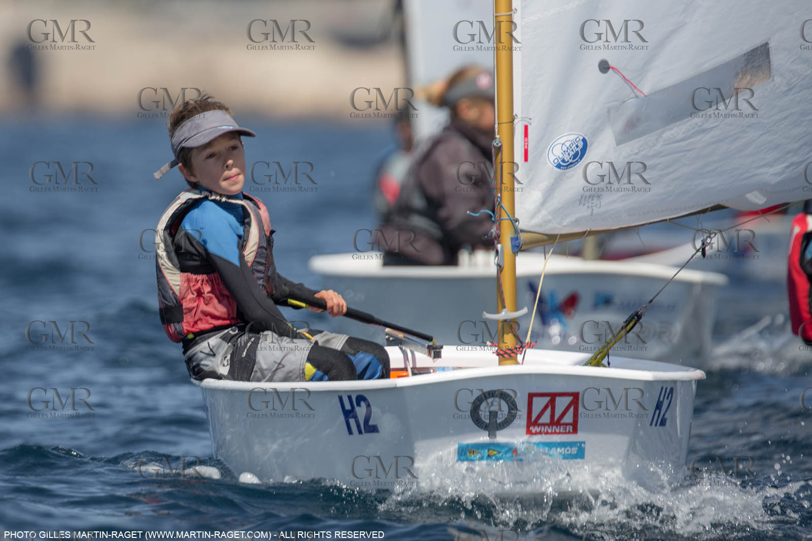 14 04 2016, Marseille (FRA,13), SNIM Dériveurs, Coupe Internationale de Printemps Optimist, Day 4