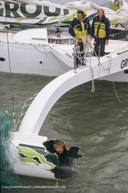 Course à la voile, multicoques, ORMA 60, Franck Cammas, Groupama