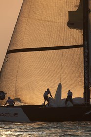 14 11 2010 - Dubai (UAE) - Dubai Louis Vuitton Trophy -  BMW ORACLE Racing - Race Day 1