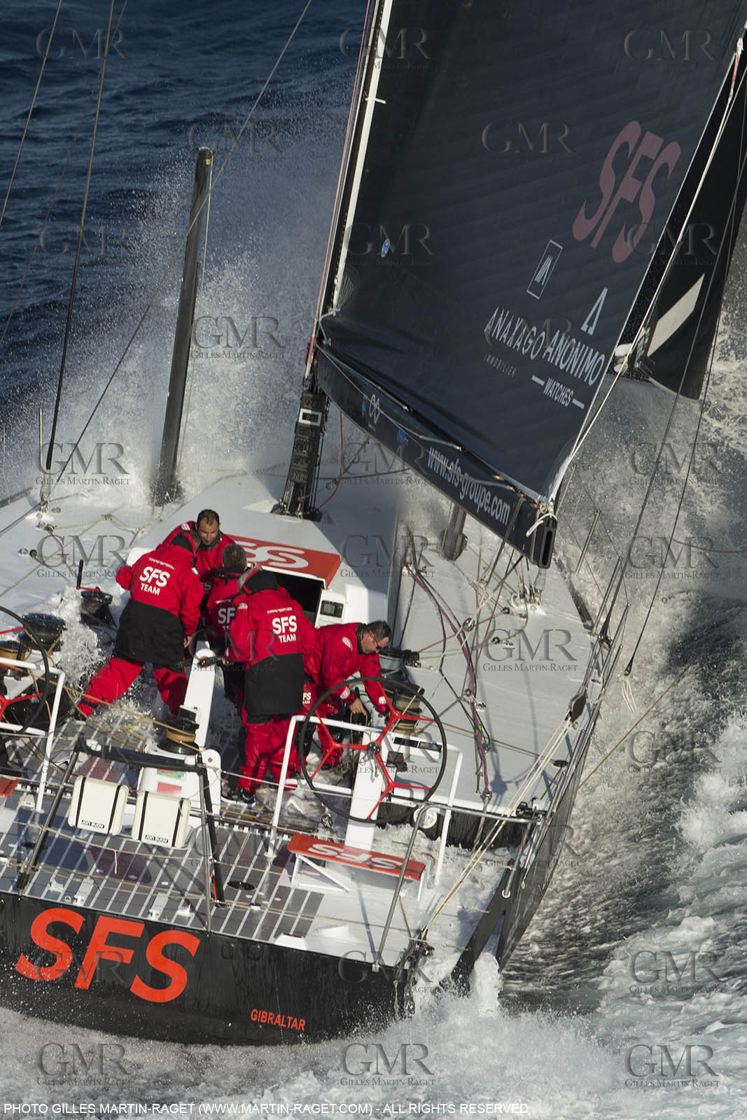 24 mars 2016   Marseille (FRA,13), SFS II (skipper Lionel Péan), last training before Marseille Sailing Week