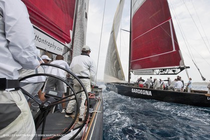 19 05 2010 - La Maddalena (ITA, Sardinia) Louis Vuitton Trophy - BMW ORACLE Racing - Training