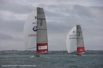 12 02 2009 - Auckland (NZL) -  Louis Vuitton Pacific Series -  Racing Day 12 - Challenger final