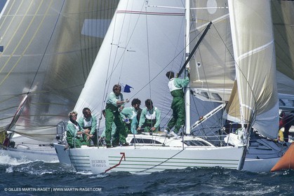 Sailing, Yacht Racing, Admiral's Cup, Cowes Week, Cowes (UK, IOW)