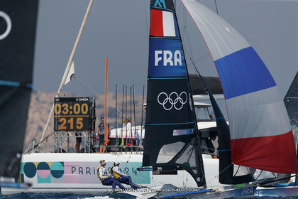 02 08 2024, Marseille (FRA), Paris 2024 Olympic Games, Sailing, Race Day 5,