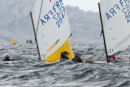 15 04 2016, Marseille (FRA,13), SNIM Dériveurs, Coupe Internationale de Printemps Optimist, Final Day
