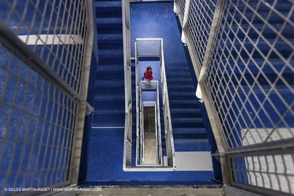 22 01 2013, Marseille, Fra, 13, Marseille Provence 2013, Capitale Européenne de la Culture, Friche de la Belle de Mai, Tour Panorama