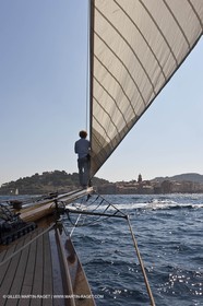 01 10 2011 - Saint Tropez (FRA,13) - Voiles de Saint Tropez 2011 - Classic Yachts - Day 5 - Onboard Mariquita