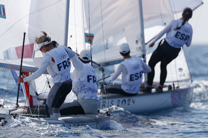 03 08 2024, Marseille (FRA), Paris 2024 Olympic Games, Sailing, Race Day 7