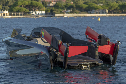 09 08 2018, Saint-Tropez (FRA,83), Foiler, the Flying Yacht by Enata