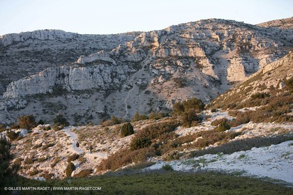 30 04 2009 - Marseille (FRA, 13) - Les Calanques - Mount Puget (north face)