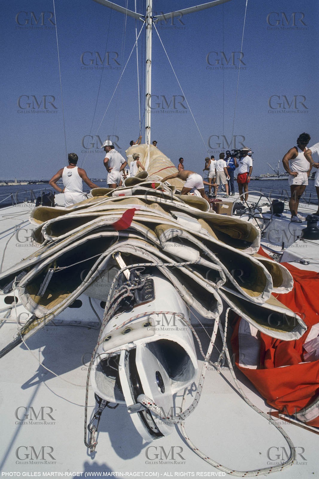 Sailing, Yacht Racing, America's Cup XXVII, San Diego (USA,CA) 1988, Stars & Stripes Vs New Zealand