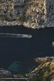 Décembre 2009 - Marseille (FRA) - Les Calanques - Morgiou vue depuis le Belvédère de Sugiton