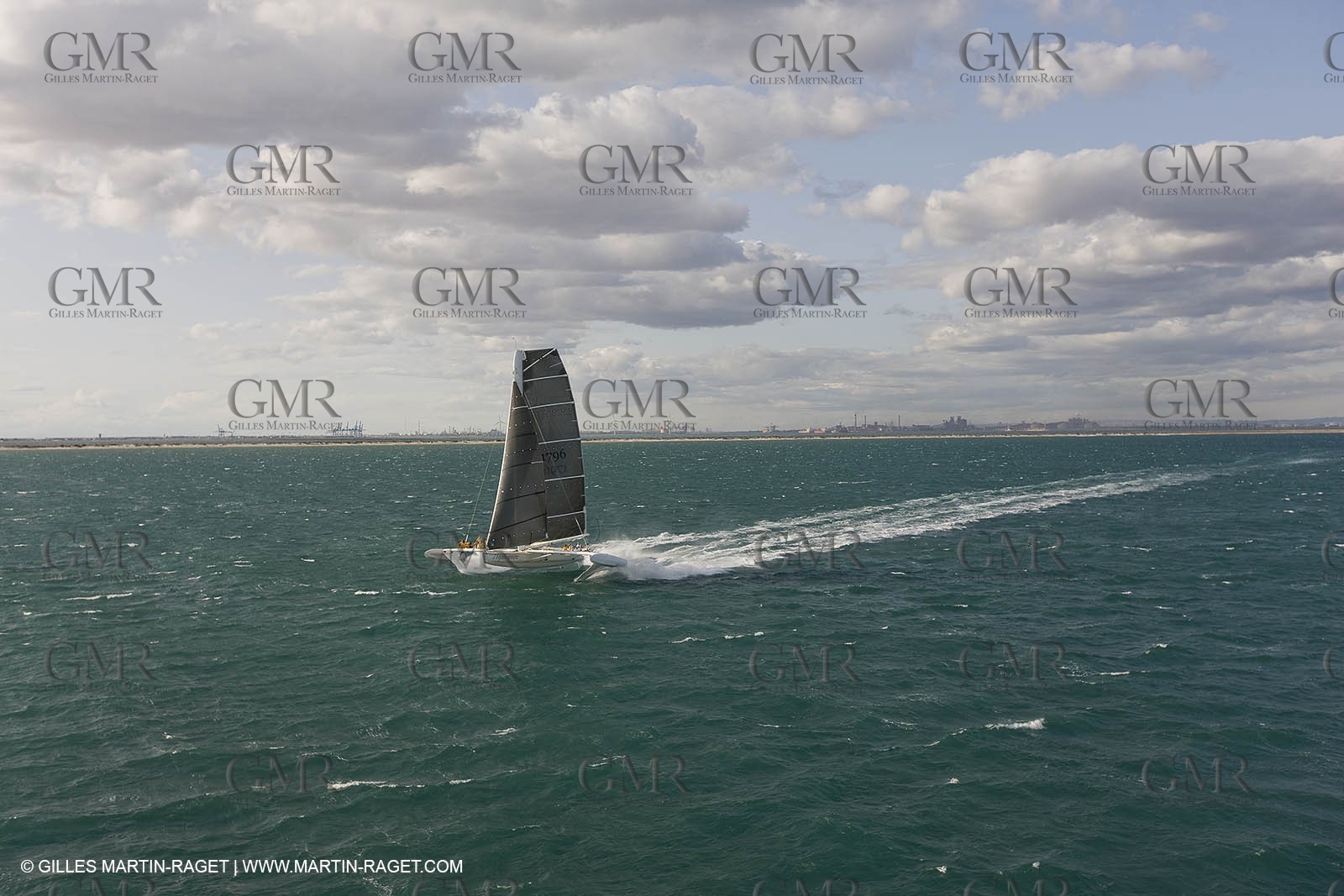 03 10 2008 - Fos   mer (FRA, 13) - L'Hydroptère - Speed record attempt