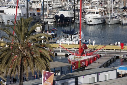 17 12 2010 - Barcelona (ESP) - Barcelona World Race 2010 - Groupe Bel - Preparation