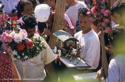 France, Provence, Traditions, Les Saintes Maries de la mer - Pélerinage gitan