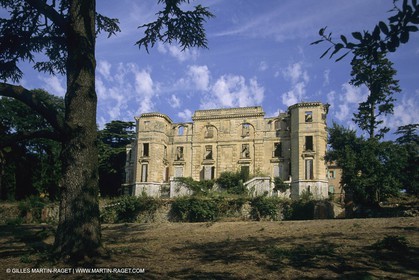 France, Provence, Pays d'Aubagne, collines de Marcel Pagnol, Chateau de la Busine