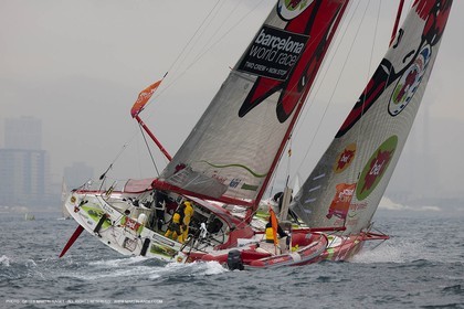 31 12 2010 - Barcelona (ESP) - Barcelona World Race 2010 - Start