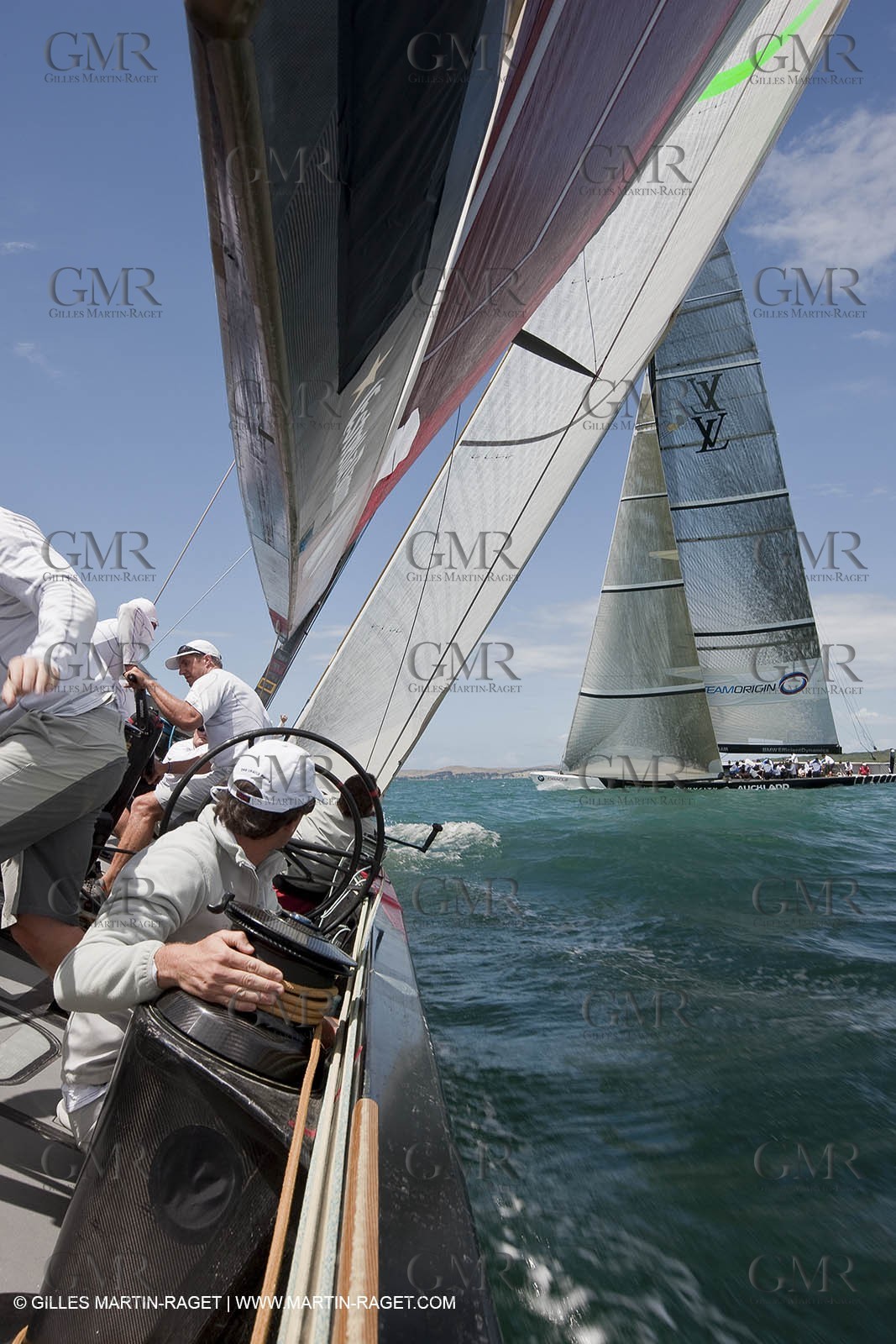 29 01 2009 - Auckland (NZL) -  Louis Vuitton Pacific Series - BMW ORACLE Racing - Training