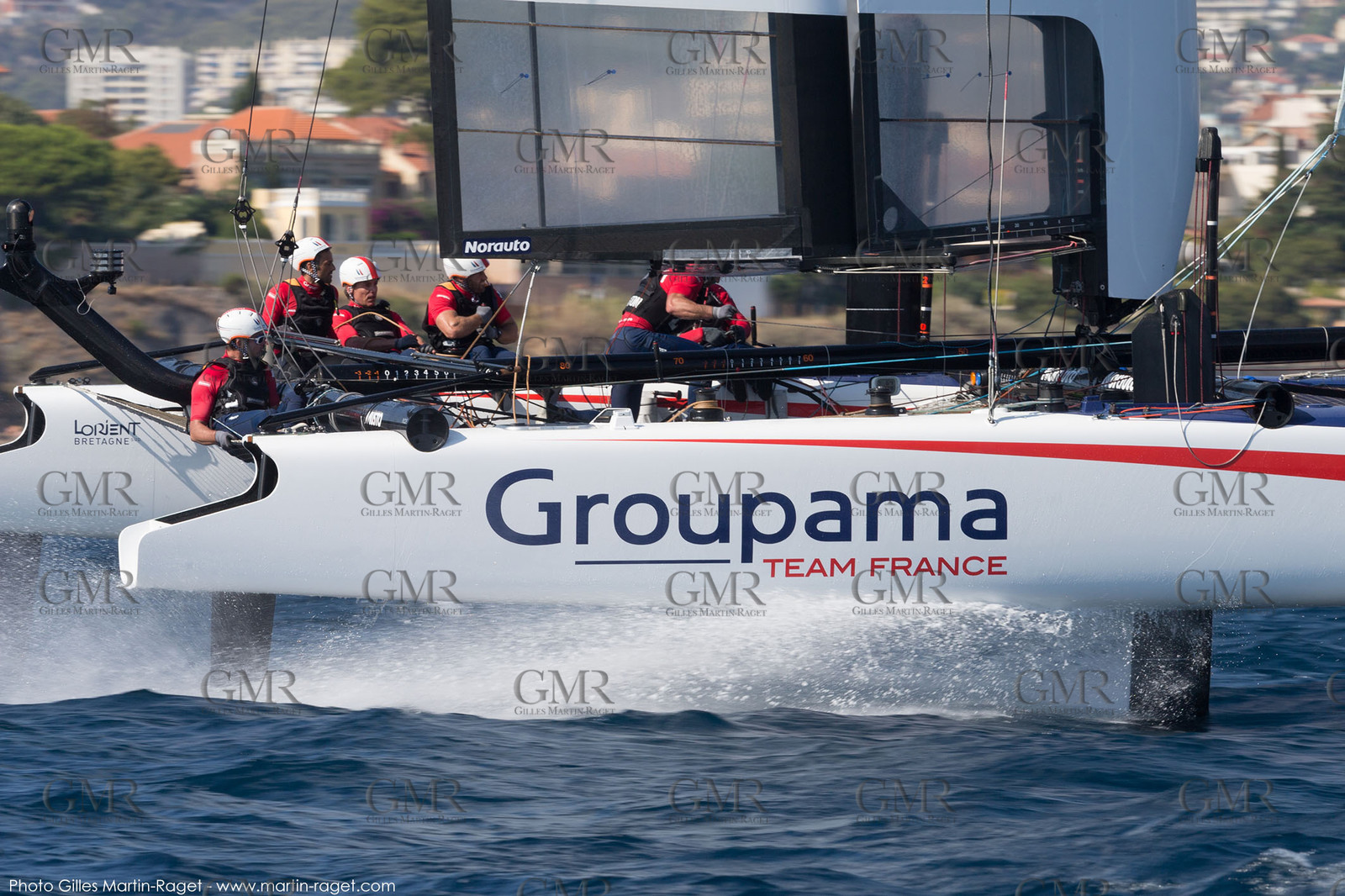 08 09 2016, Toulon (FRA, 83), Louis Vuitton America's Cup Series Toulon, open training