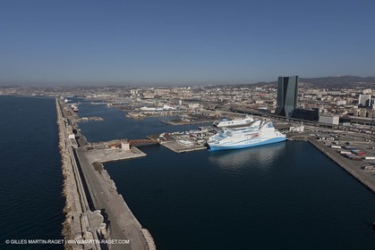 14 01 2012 - Marseille (FRA,13) - La Meridionale shipping company - the Piana off Marseille and the Calanques