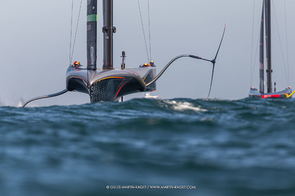 26 09 2024, Barcelona (ESP), 37th America's Cup, Louis Vuitton Cup Final, Race Day 1