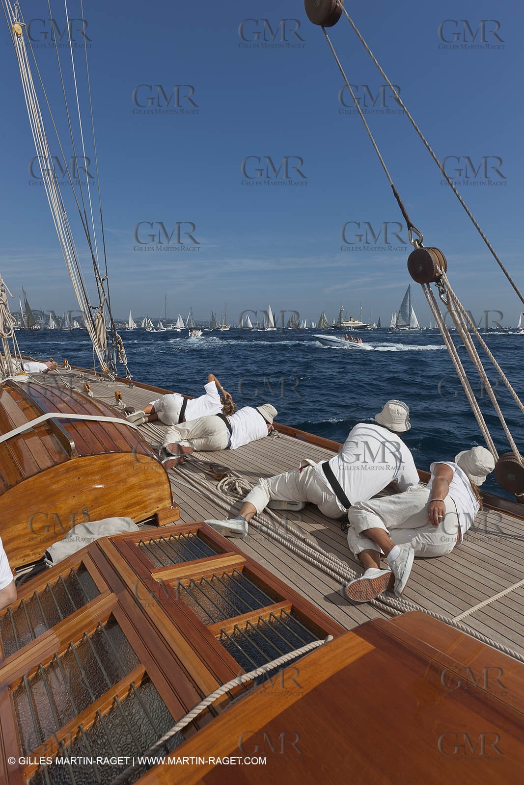 01 10 2011 - Saint Tropez (FRA,13) - Voiles de Saint Tropez 2011 - Classic Yachts - Day 5 - Onboard Mariquita