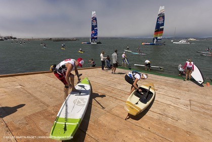 31 08 2013 - San Francisco (USA,CA) - 34th America's Cup - AC Open - Stand Up Paddle