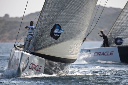 18 05 2010 - La Maddalena (ITA, Sardinia) Louis Vuitton Trophy - BMW ORACLE Racing - Training