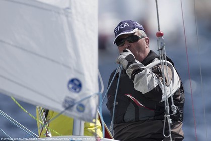 10 04 2015, Marseille (FRA), Yachting Club de la Pointe Rouge - Coupe Internationale de Printemps des 470, Day 3