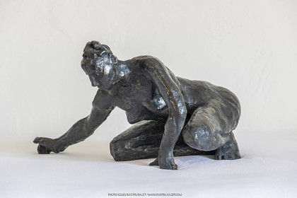 12 07 2020, St Rémy de Provence (FRA, 13) Oeuvre Germaine Richier, Le Crapaud, 1940, Epreuve d'exposition